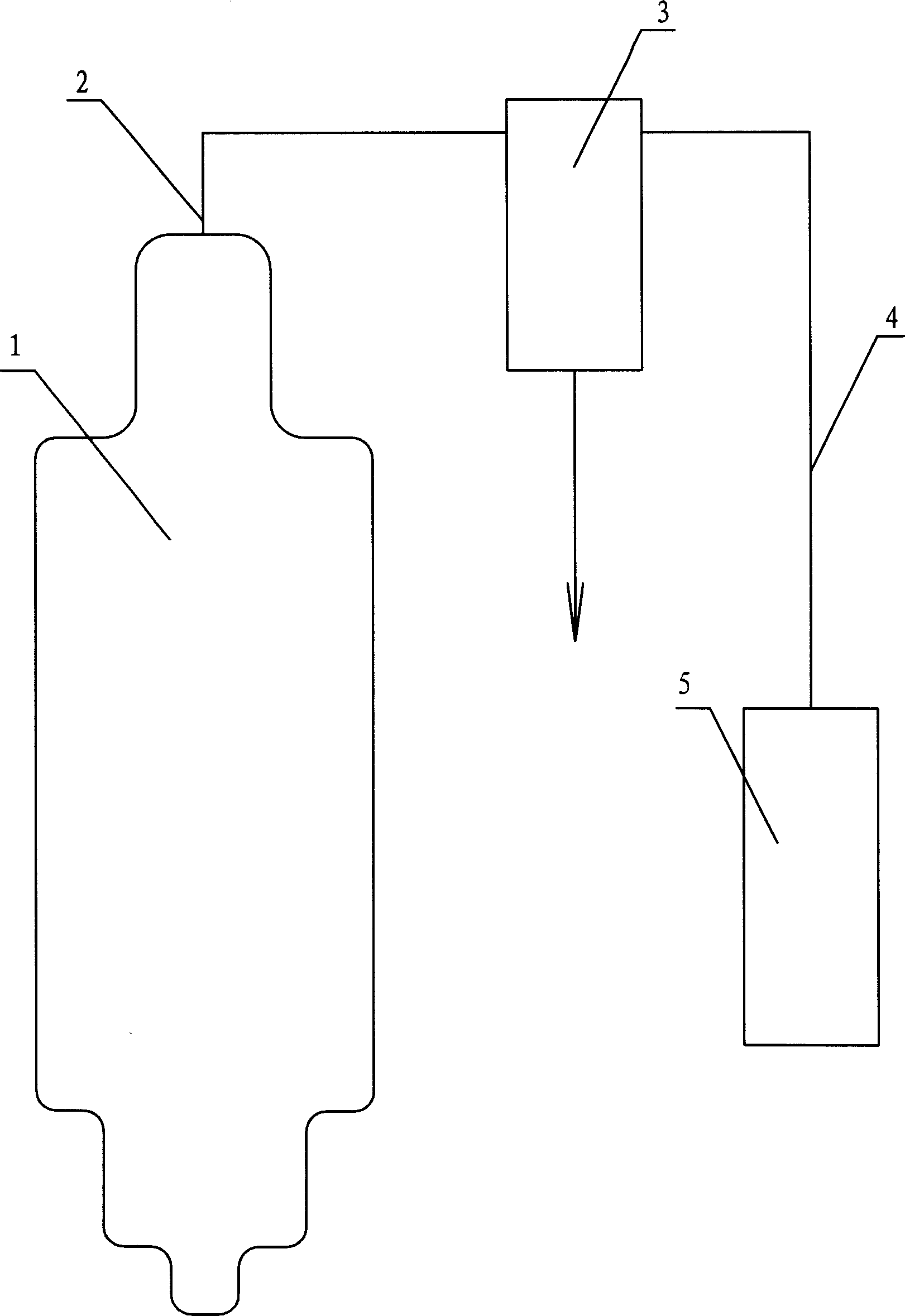 Vacuum assembly for decompression device