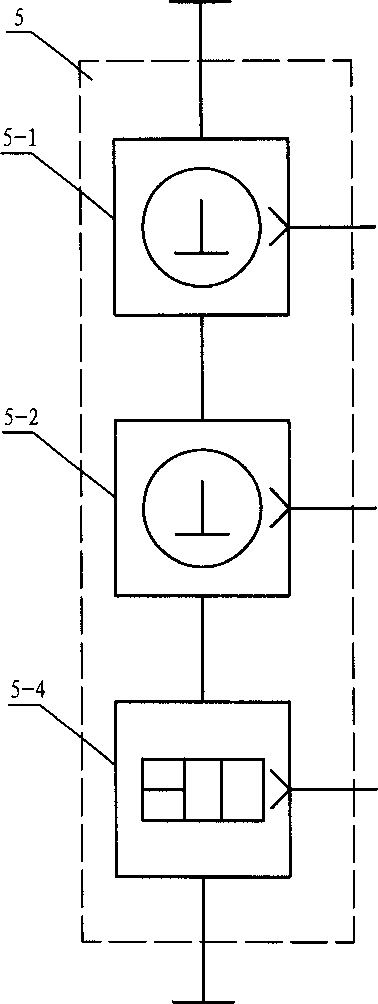 Vacuum assembly for decompression device