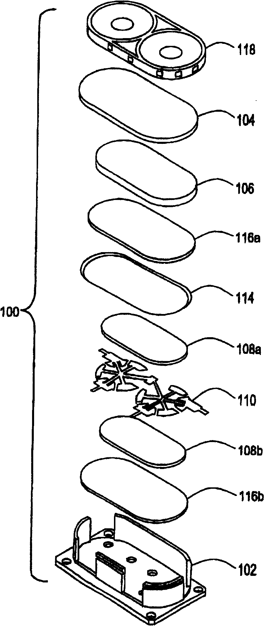 Compact multi-element cascade cyclic energy transferring device