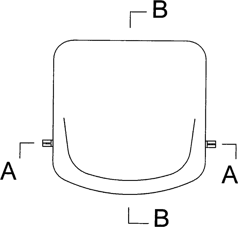 Chair counterbalanced by mortar