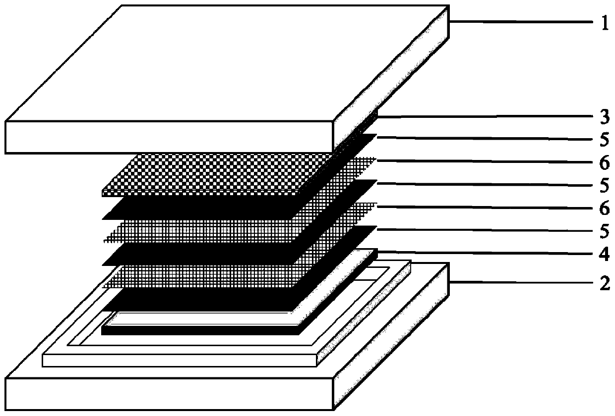 Fiber-metal hybrid composite laminate and preparation method thereof