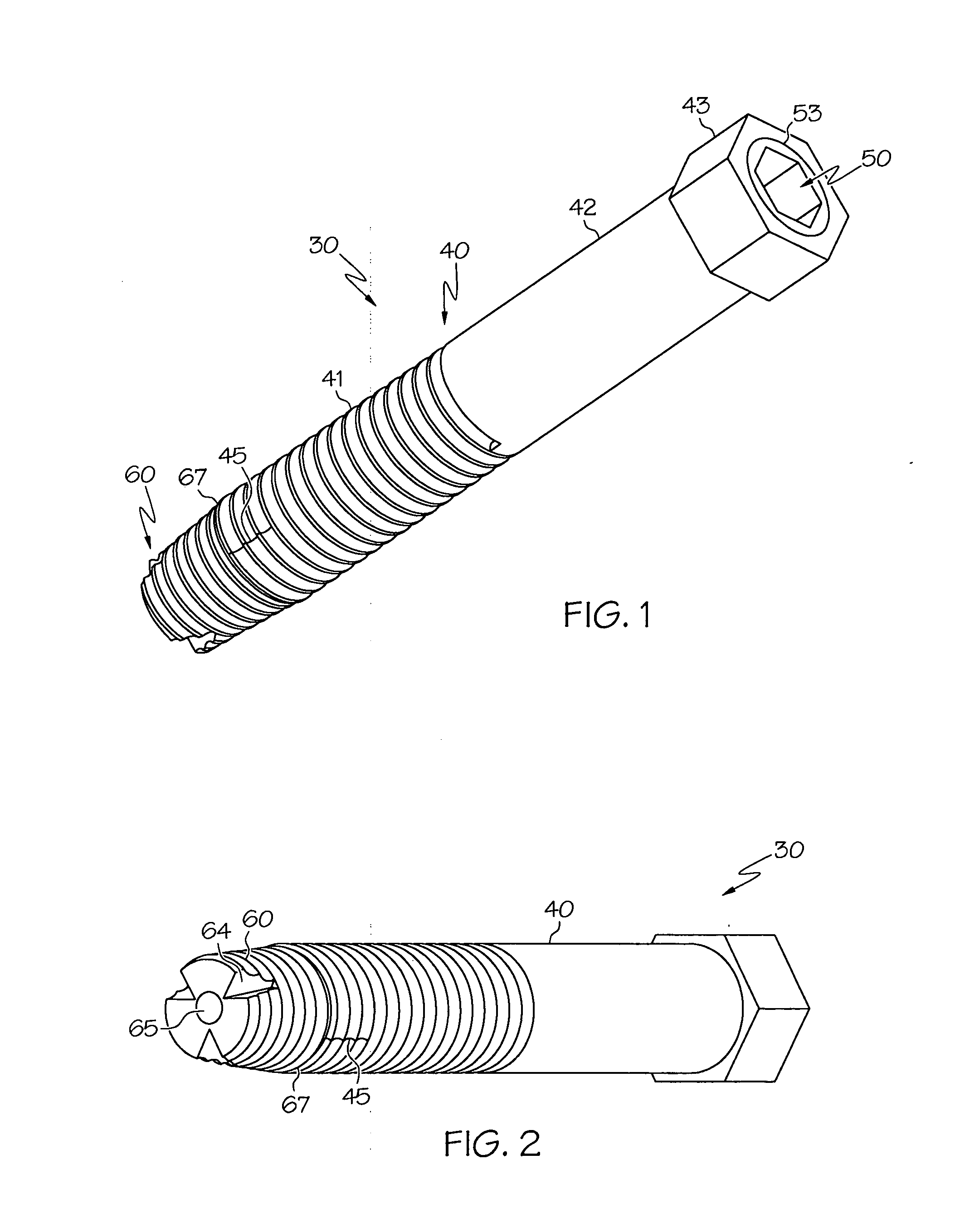 Spinal facet fixation device