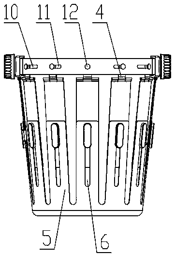 Size-adjustable garbage can