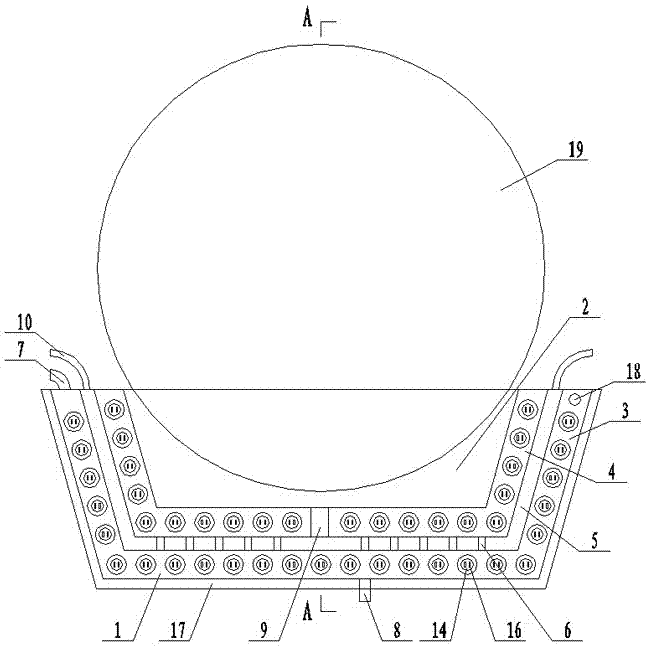 Compound machine glue tank heat preservation device