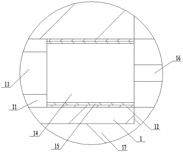 Compound machine glue tank heat preservation device