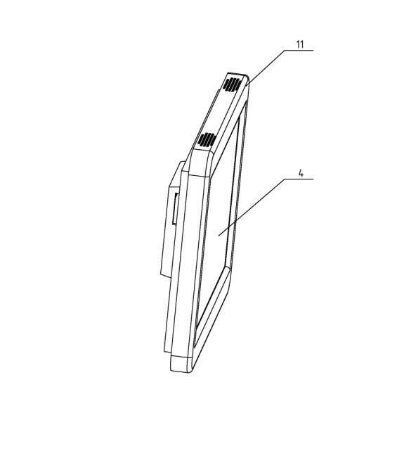 Electronic goods exhibition system and goods exhibition method