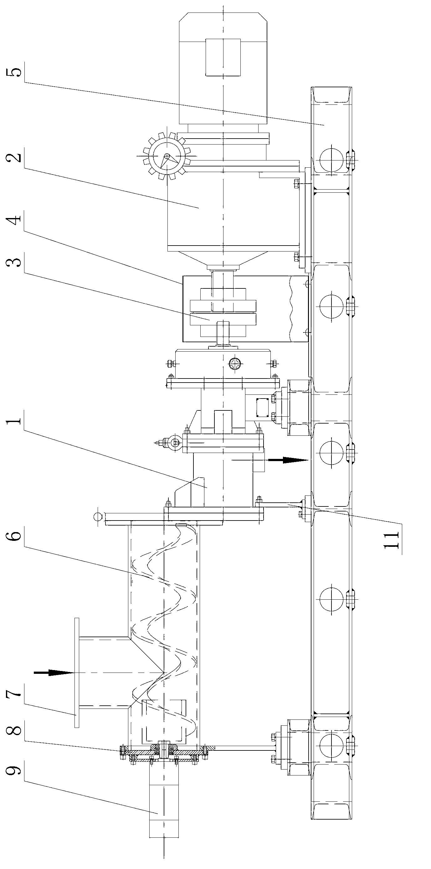 Emulsion explosive conveying twin-screw pump system