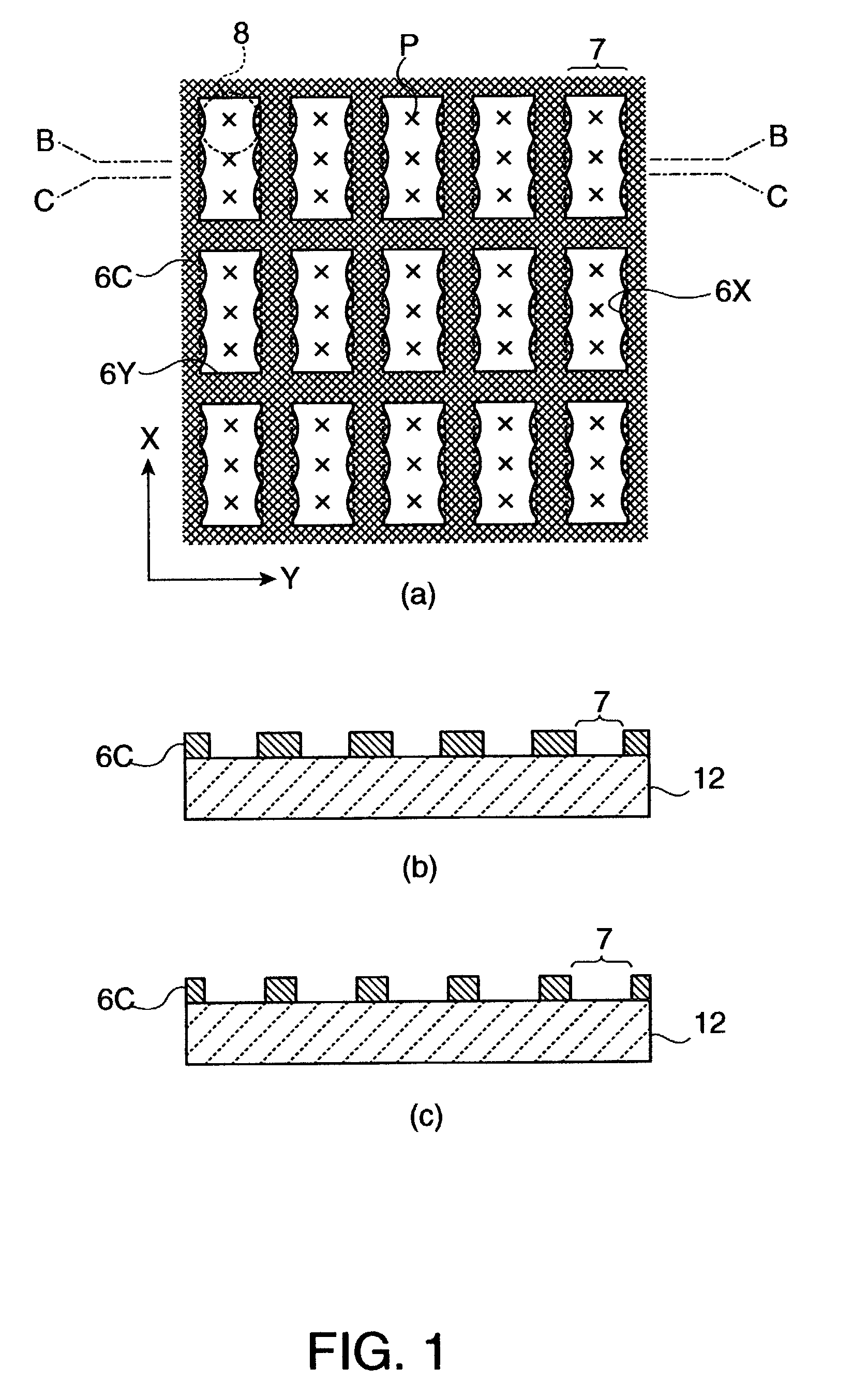 Method for disposing material by droplet ejection, display device, method for manufacturing display device, and electronic apparatus