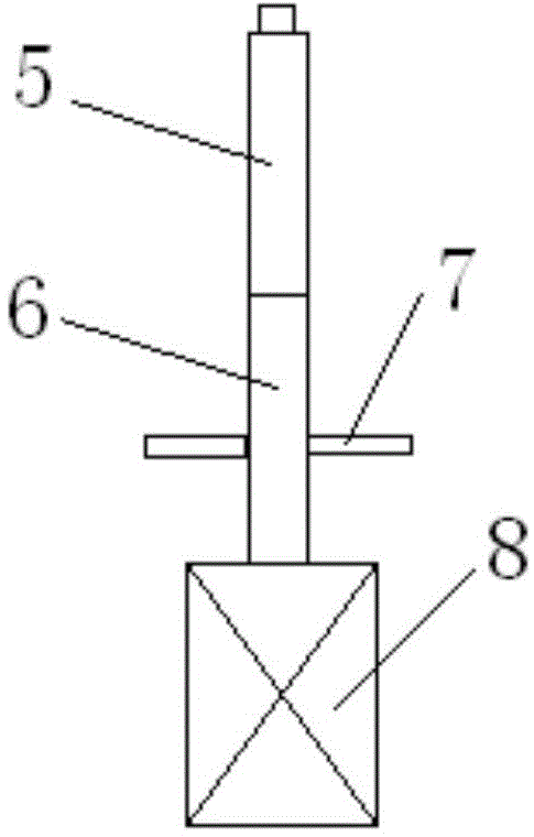 Cable transmission drillable type water source well leaking stoppage method