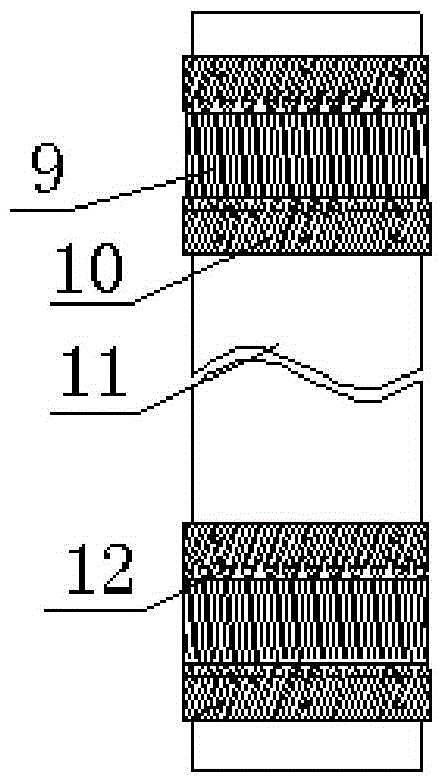 Cable transmission drillable type water source well leaking stoppage method