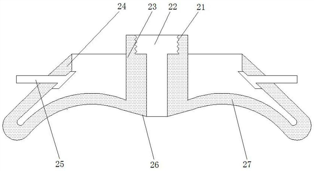 A joint structure of a ceramic plate and a metal cylindrical member