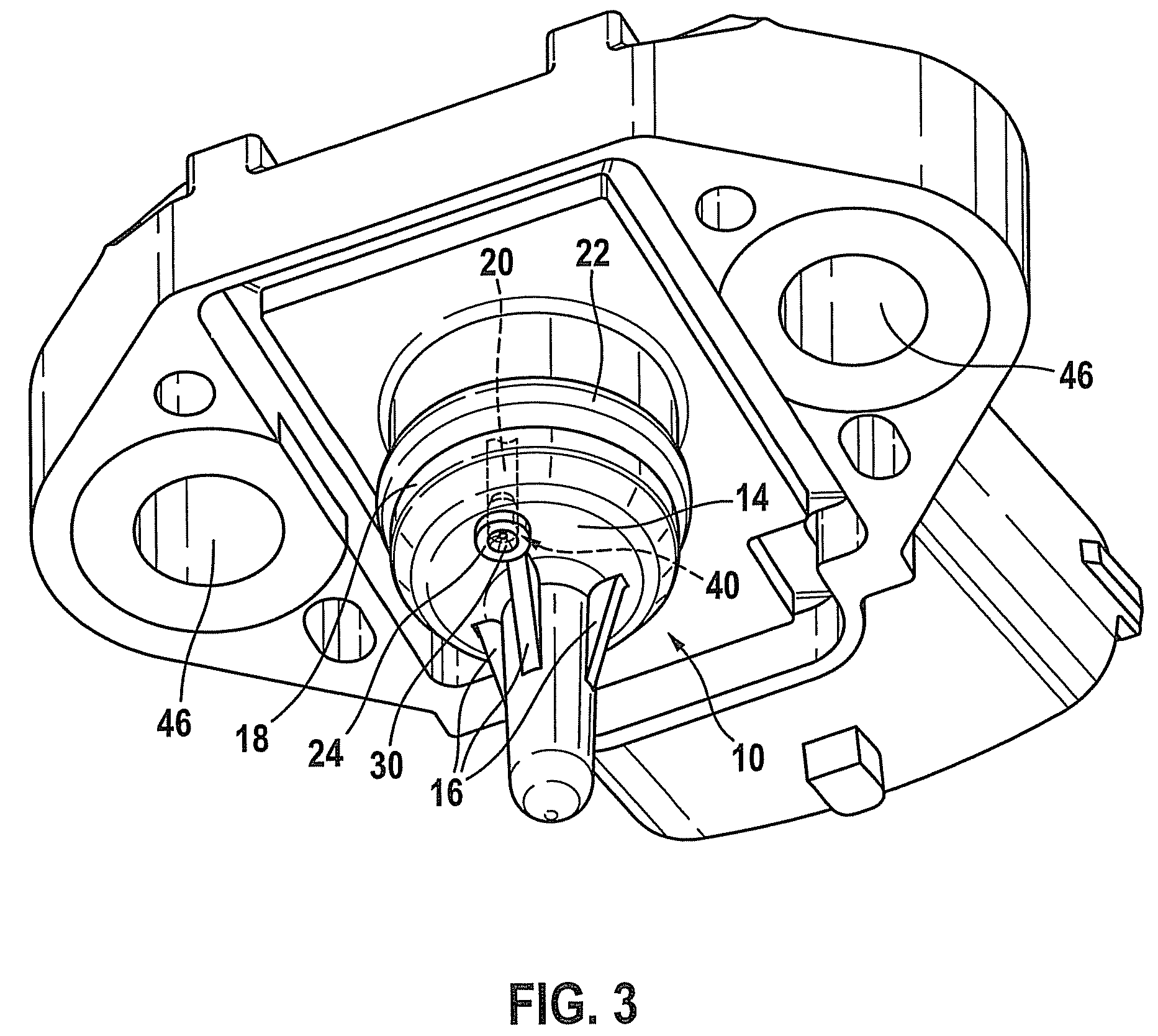 Device for reducing pressure pulses in pressure sensors