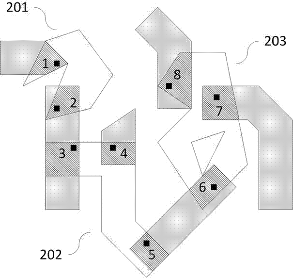 Conductor path real-time calculation and inspection method and engine