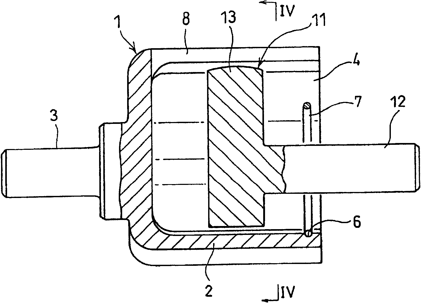 Tripod type constant-velocity joint and image-forming device