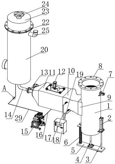 Moving bed bio-membrane reactor for domestic sewage treatment