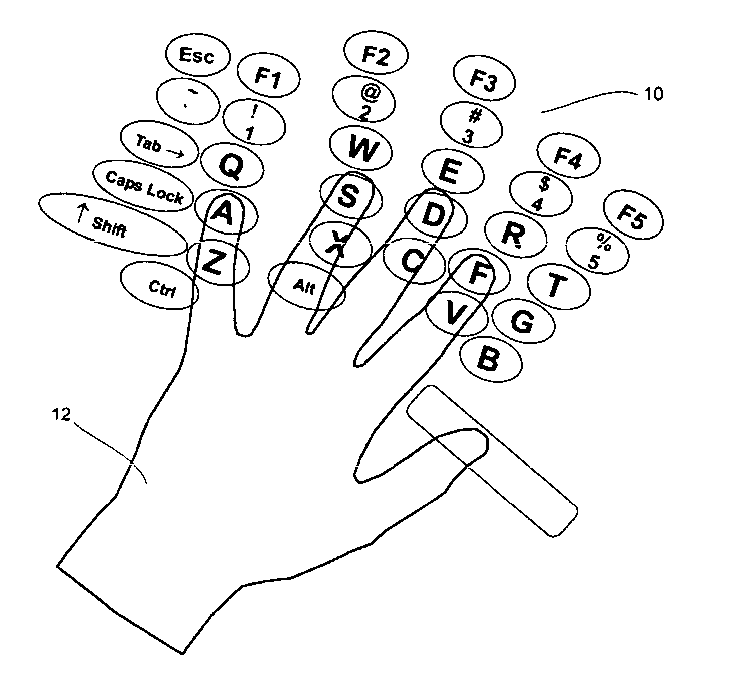 Versatile, configurable keyboard