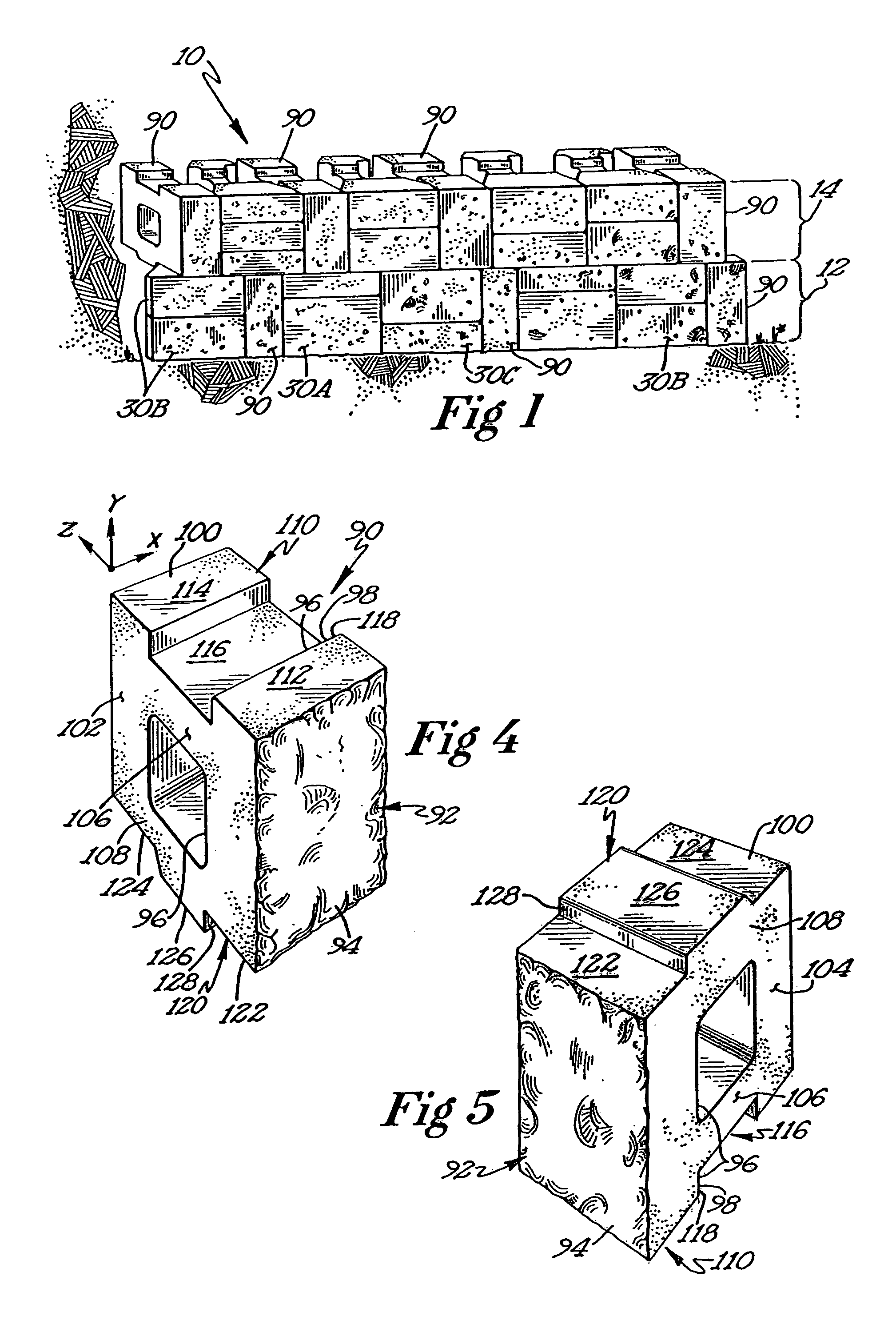 Multiuse block and retaining wall