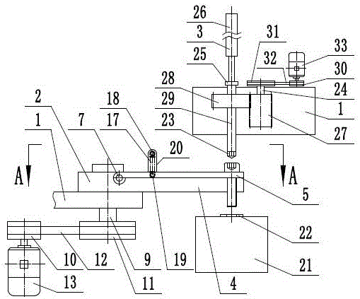 Screw automatic feeding and screwing device