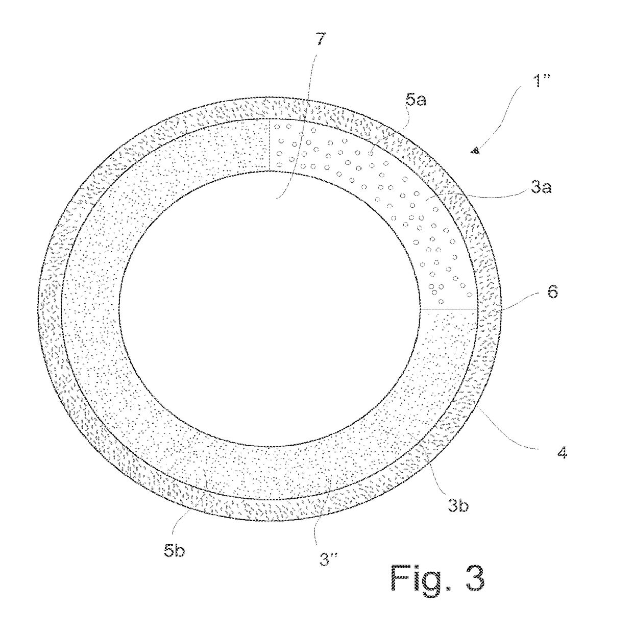 Intrauterine device, and a method of reducing the rate of diffusion of active ingredients in said intrauterine device