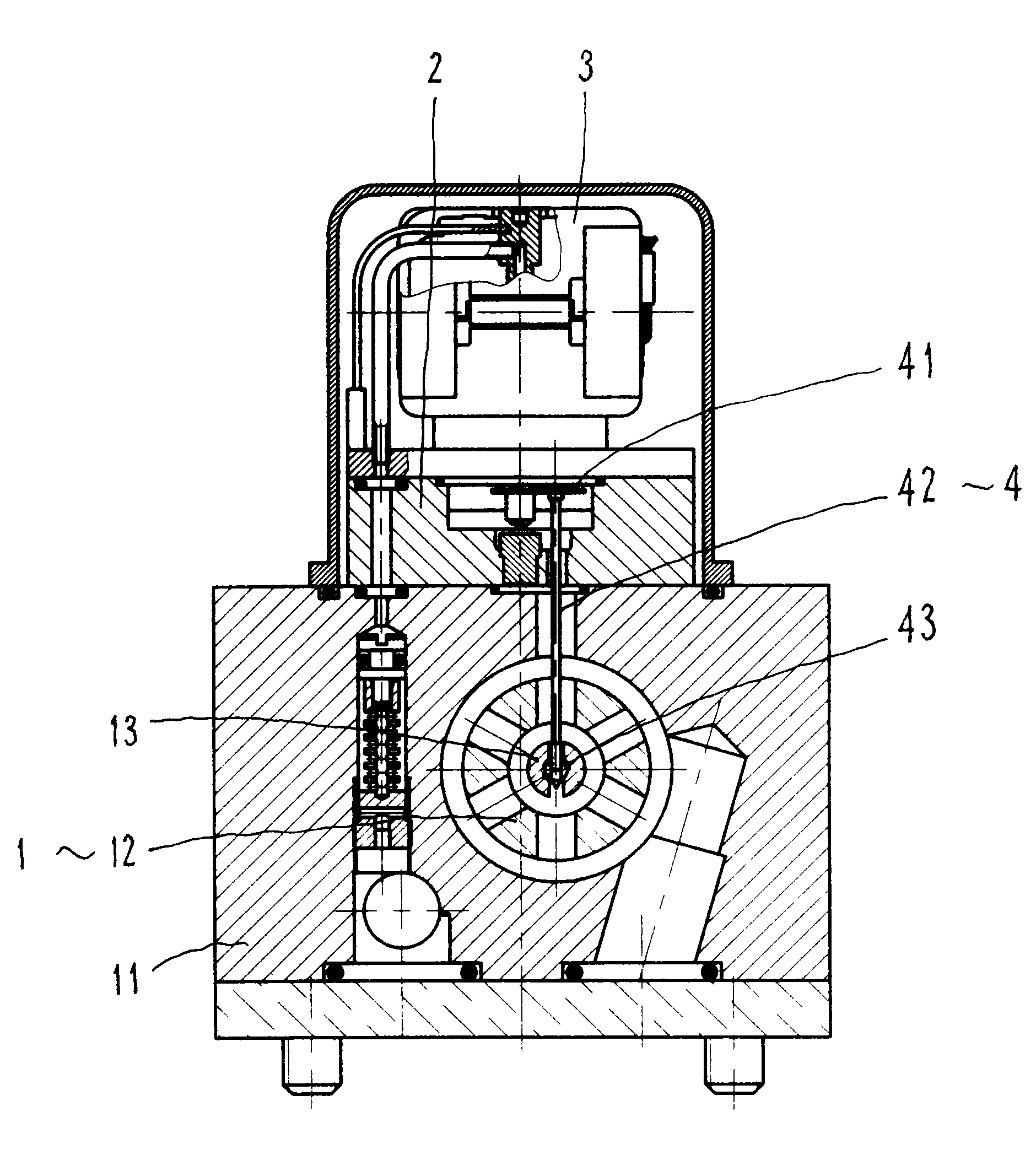 Electro-hydraulic servo valve for prestage independent type jet flow pipe