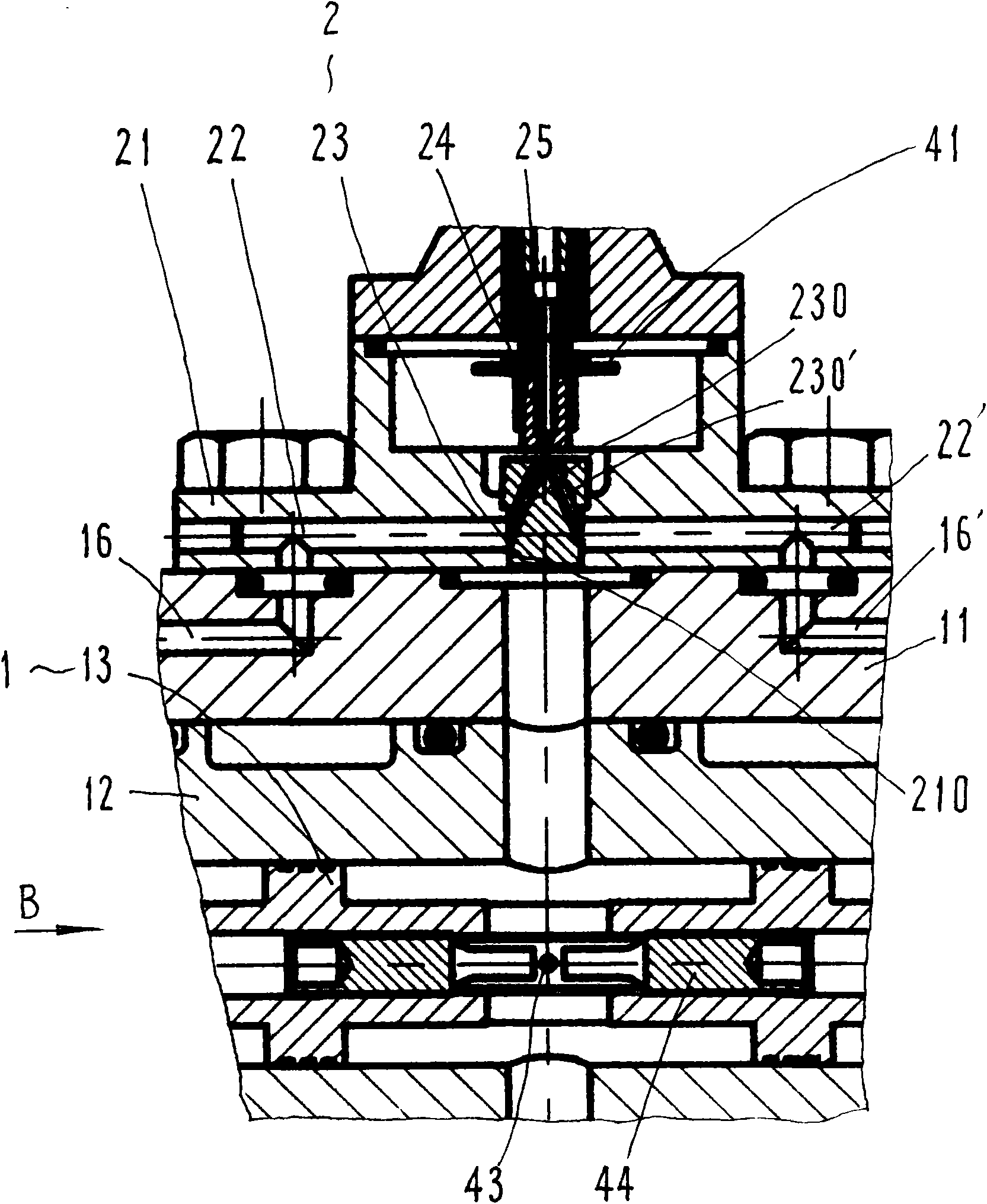 Electro-hydraulic servo valve for prestage independent type jet flow pipe