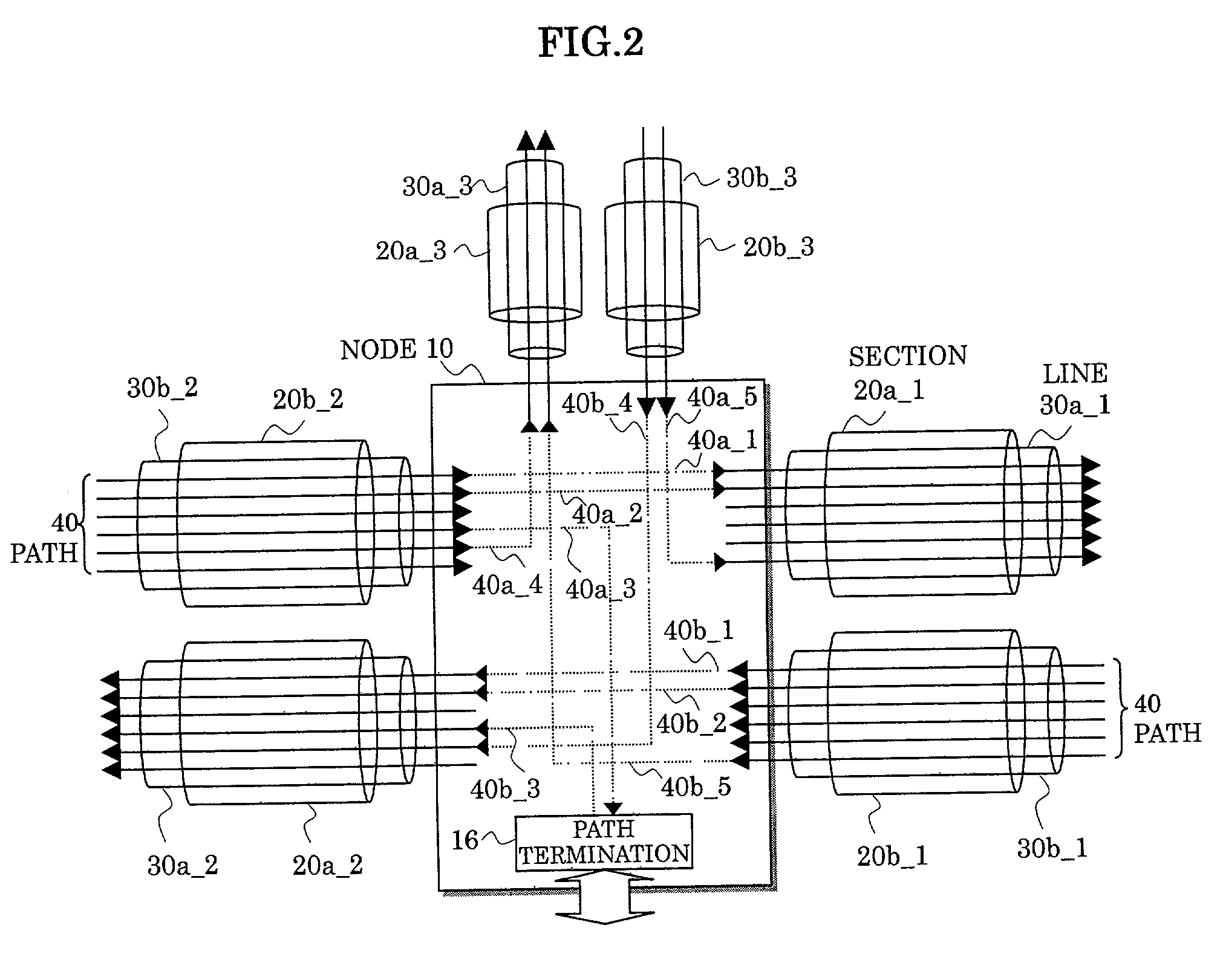 Network topology collection device