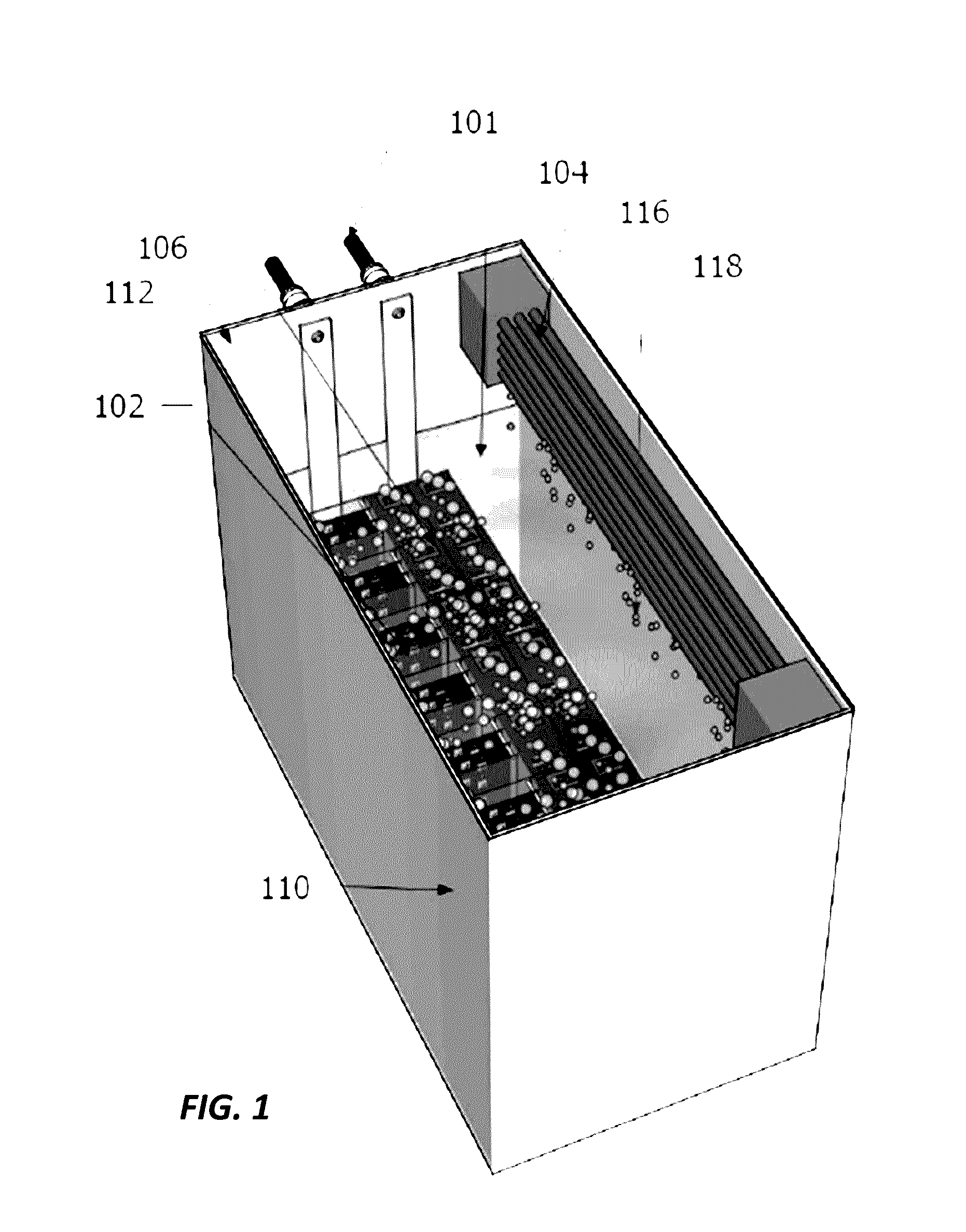 Immersion cooling system with low fluid loss