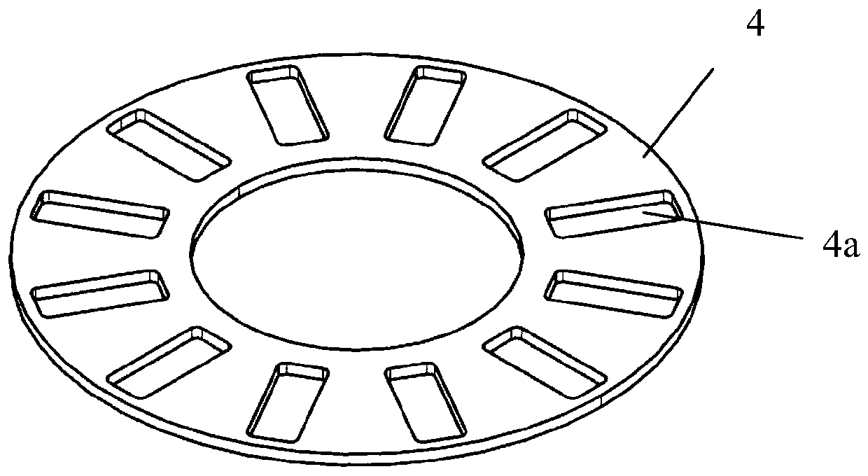 Double-rotor and double-stator axial switch reluctance motor for electric sliding system