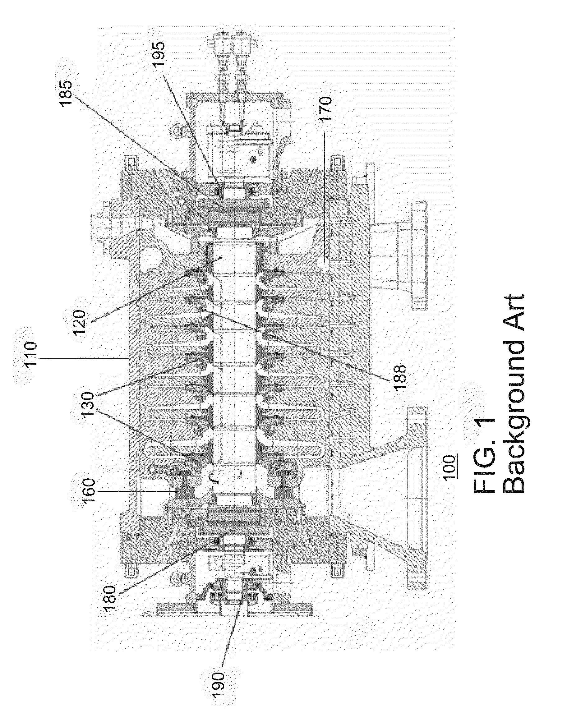 Abradable seal with axial offset