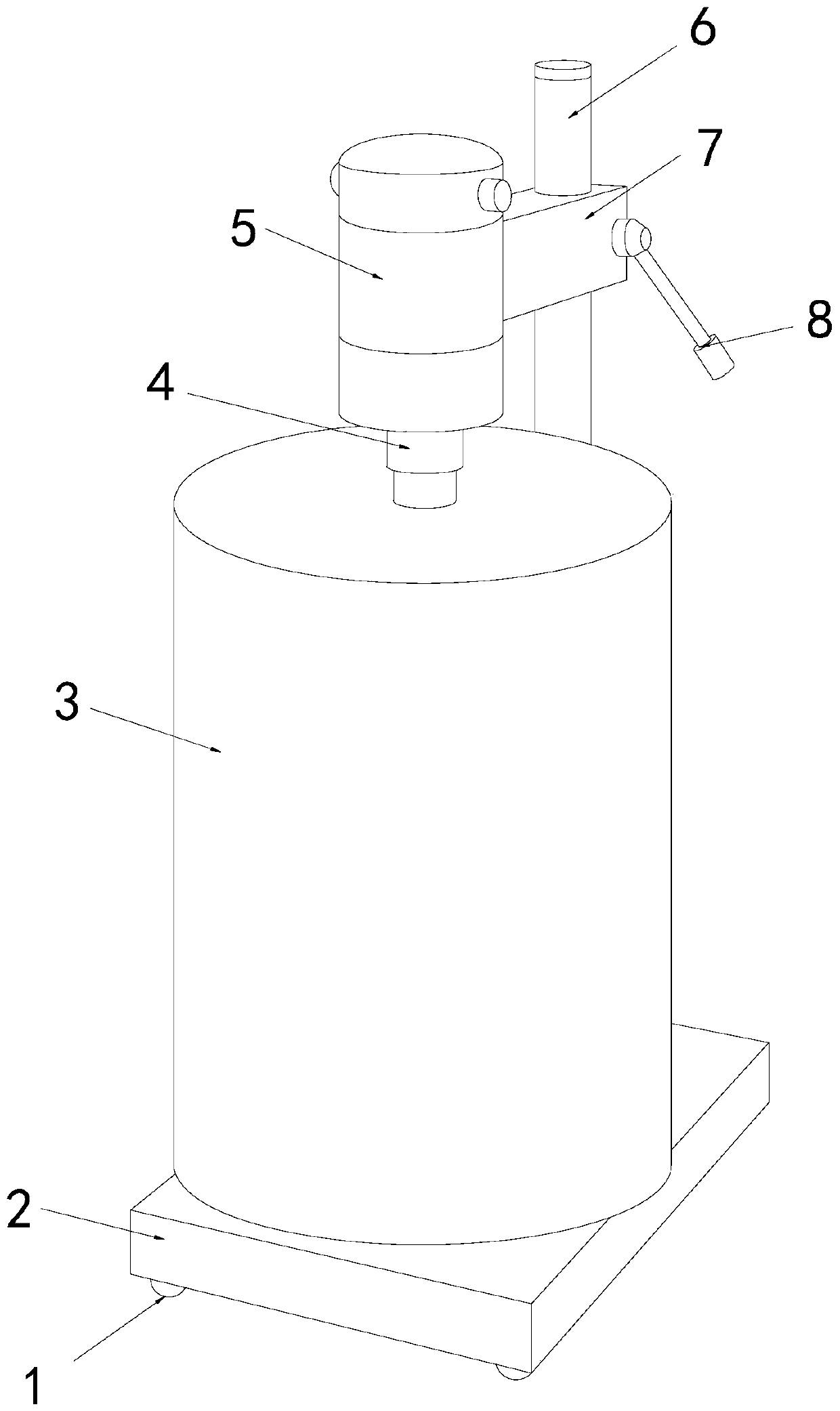 High-toughness environment-friendly modified PVC material homogenizing equipment