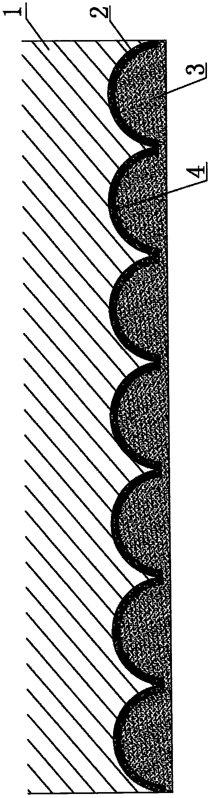 Back structure of thermo-photovoltaic cell