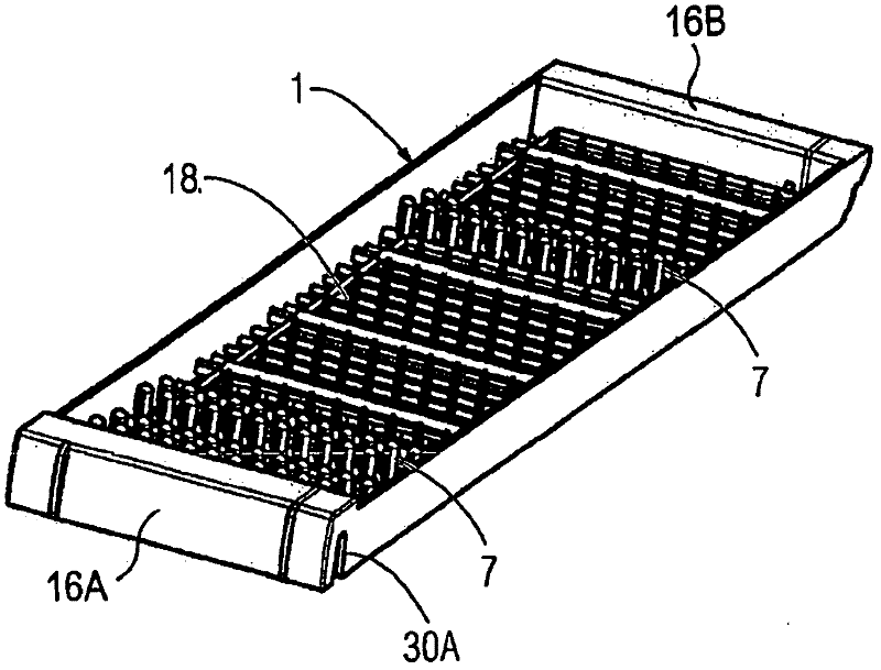 Silverware container, especially silverware tray and/or silverware basket, as well as dishwasher with such a silverware container