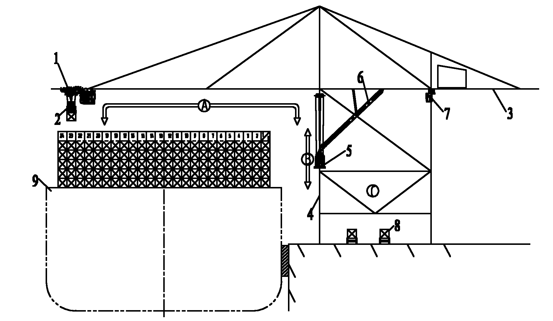 Container crane