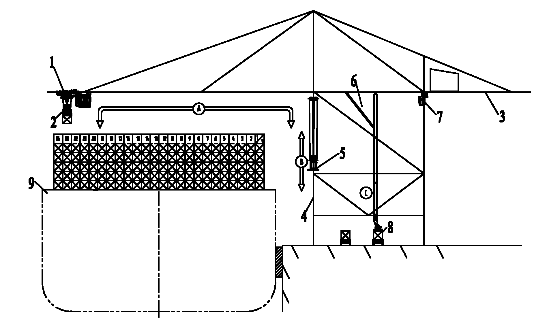 Container crane