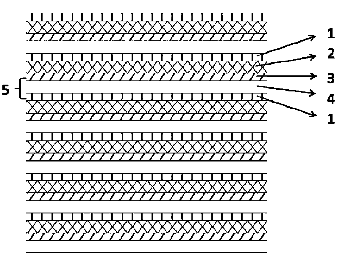 Bipolar current collecting body and bipolar solid-state lithium secondary battery assembled by bipolar current collecting body