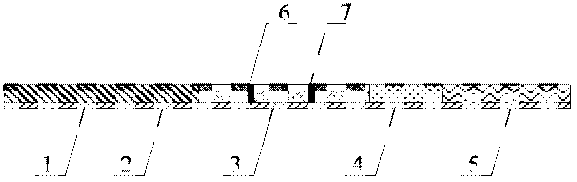 J subset avian leukosis virus rapid detection test paper card and application