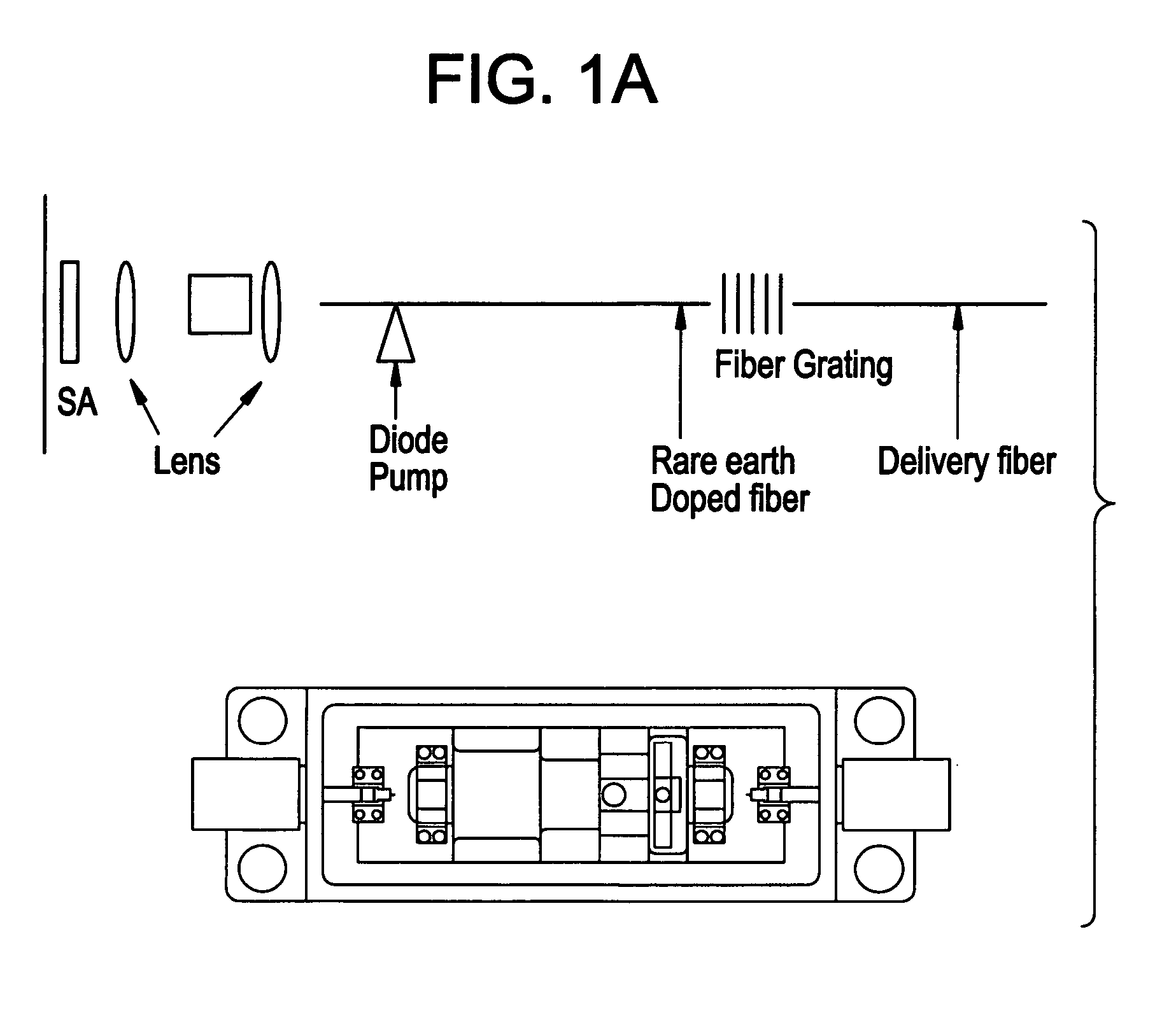 Modular fiber-based chirped pulse amplification system