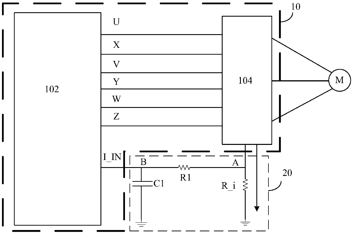 Circuit and method for controlling phase of motor