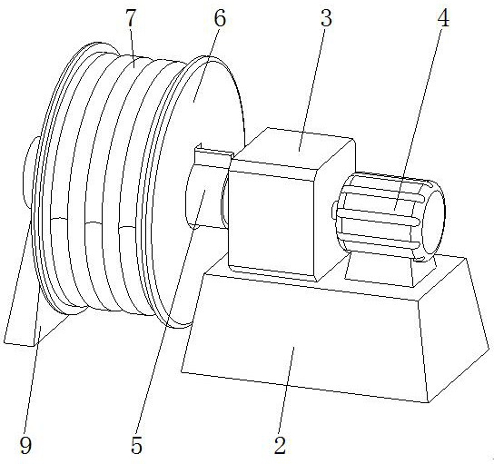 Anti-breakage and anti-loosening rope protection device for elevator