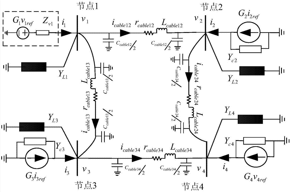 Stability determination method for DC micro-grid in master-slave control mode