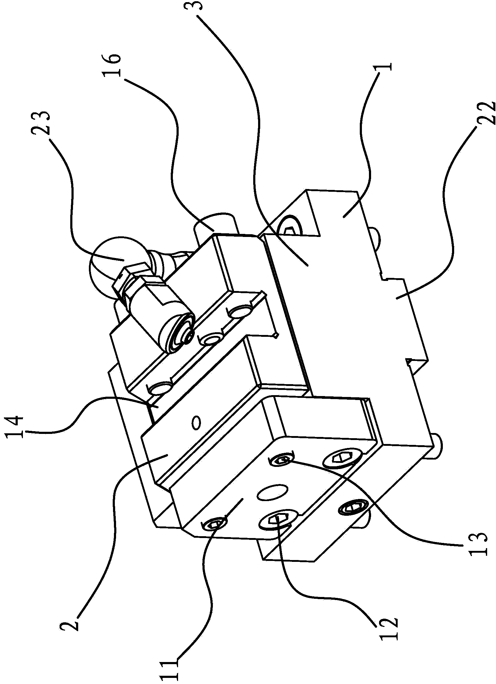 Detachable tool rest on numerically-controlled machine tool