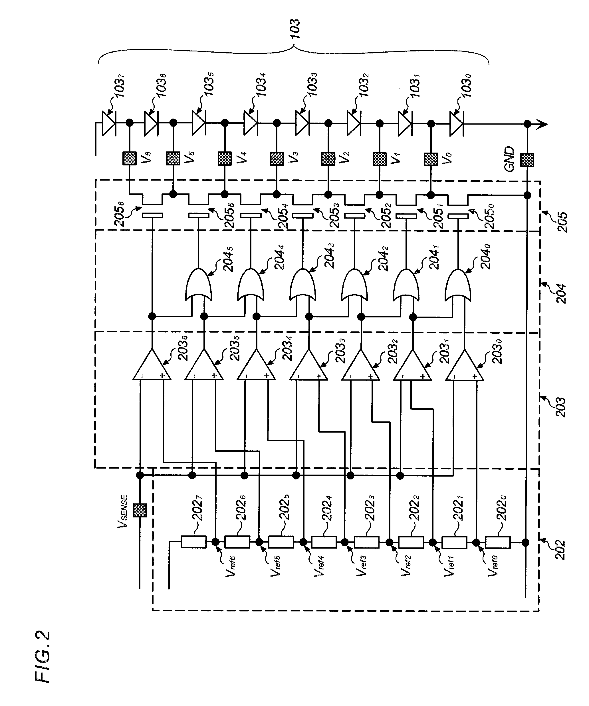 Device and method for driving LED