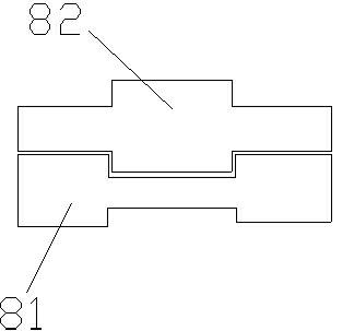 Die-cutting machine with waste recovering function