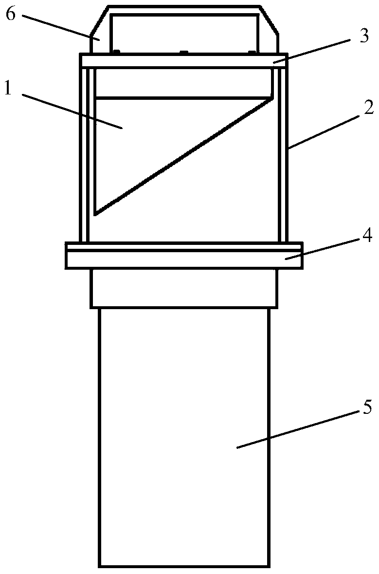 Shield assembly for directional measurement of gamma radiation source and method for measuring ray incident angle