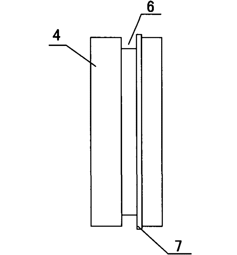 Waterproof structure of piezoelectric ultrasonic transducer