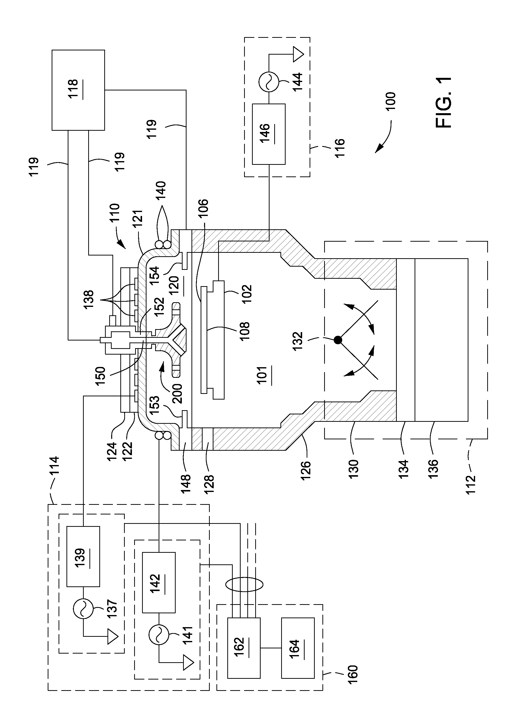 Surface treated aluminum nitride baffle