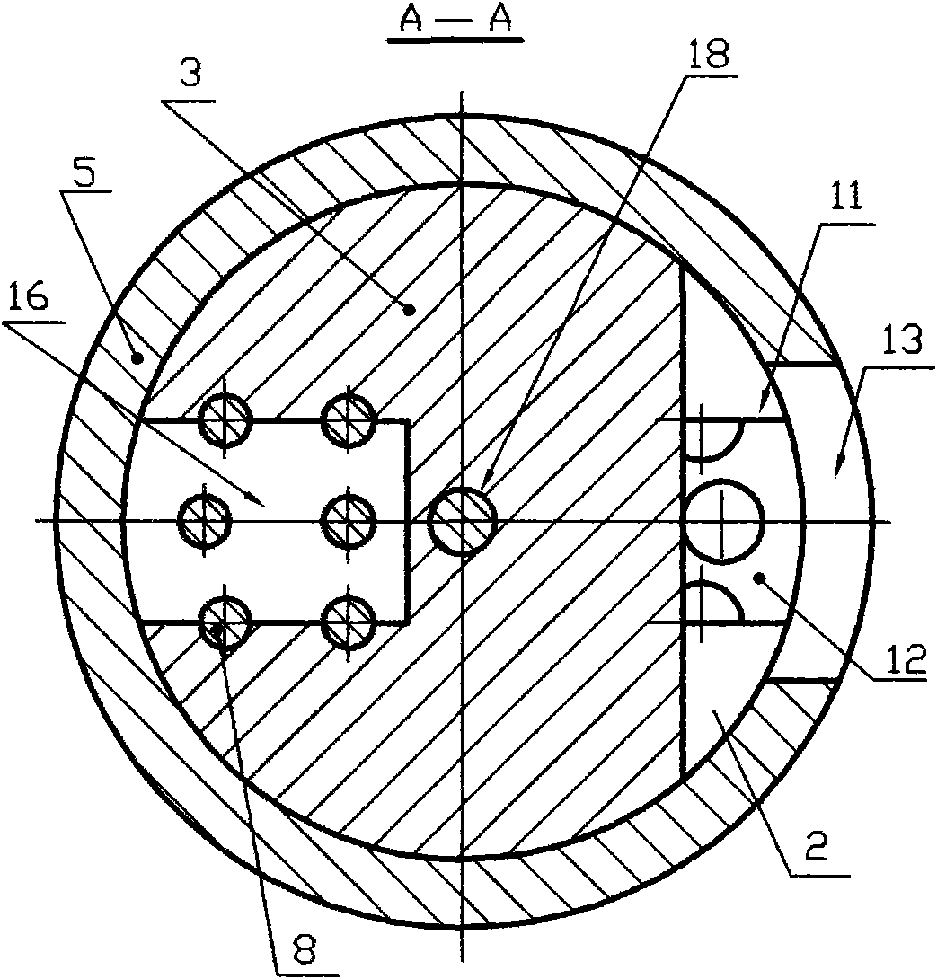 Isolated key-check lock cylinder with mutual-stacking structure