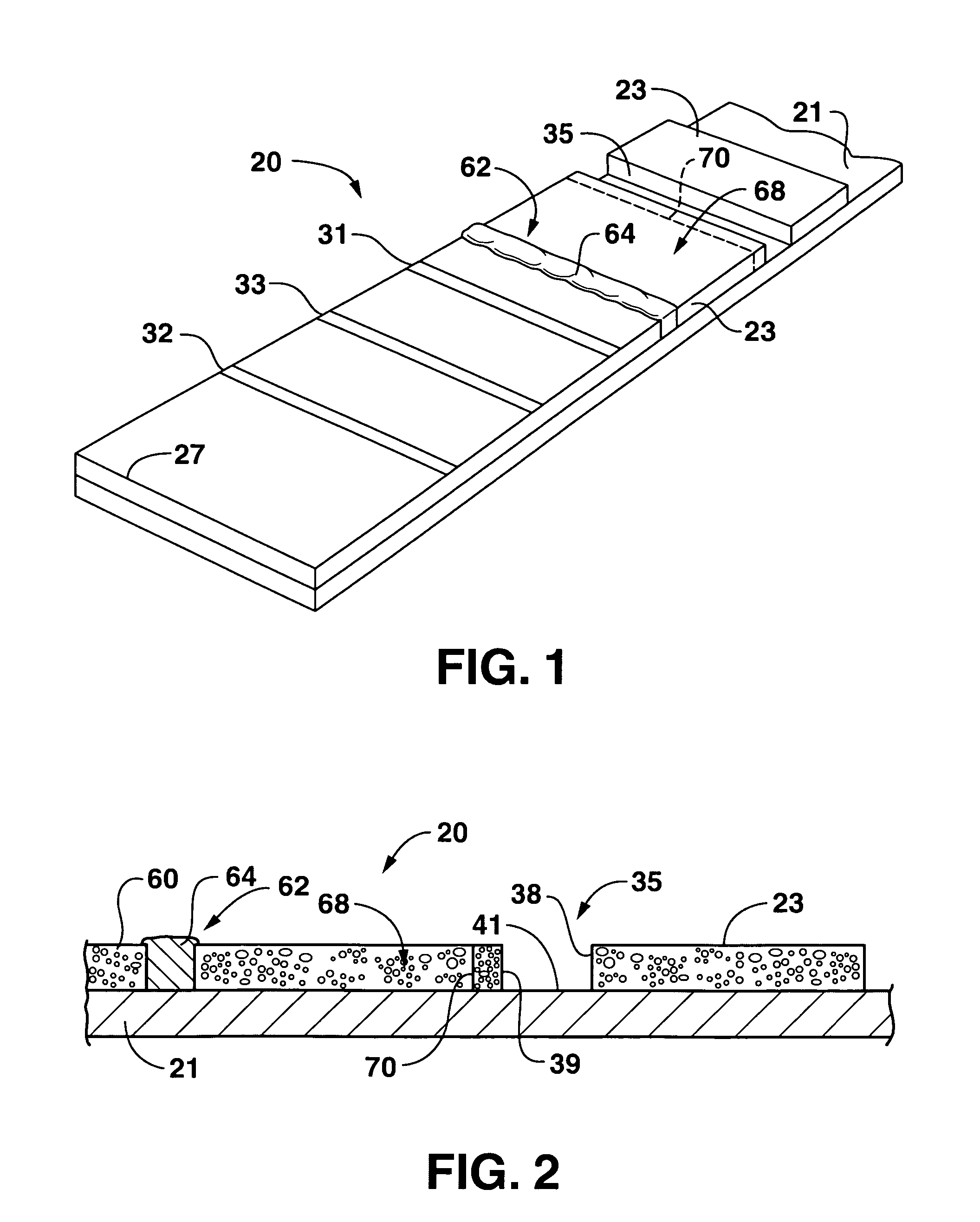 Metering technique for lateral flow assay devices