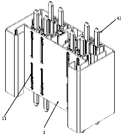 Splicing structure of sliding contact line and sliding contact line thereof