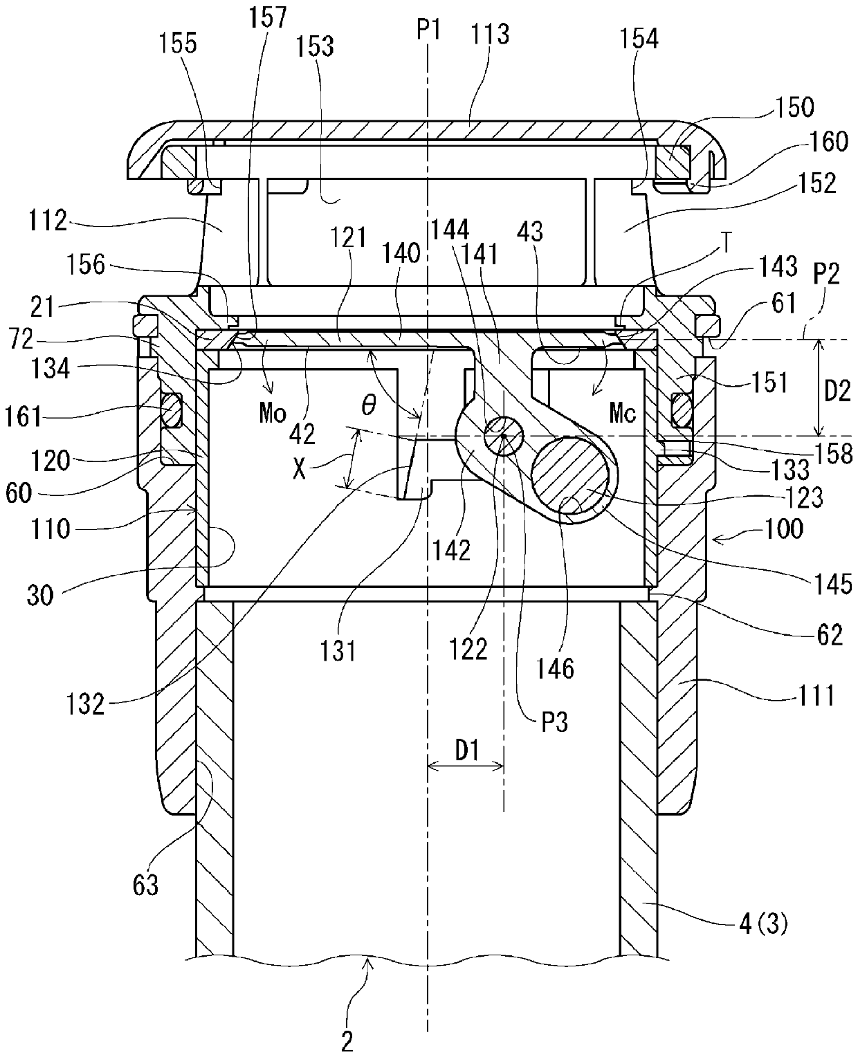 Aeration valve and drain pipe system